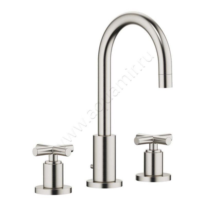Смеситель для раковины Dornbracht TARA брашированная платина 20710892-06