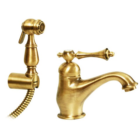 Смеситель для раковины Migliore Bomond золото 26887