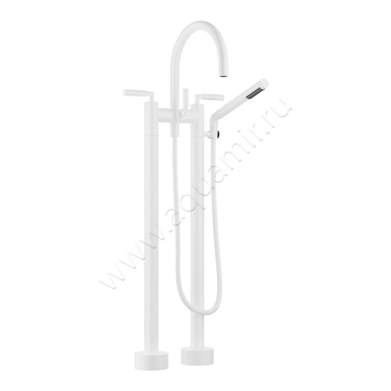 Смеситель для ванны Dornbracht TARA белый 25943882-10