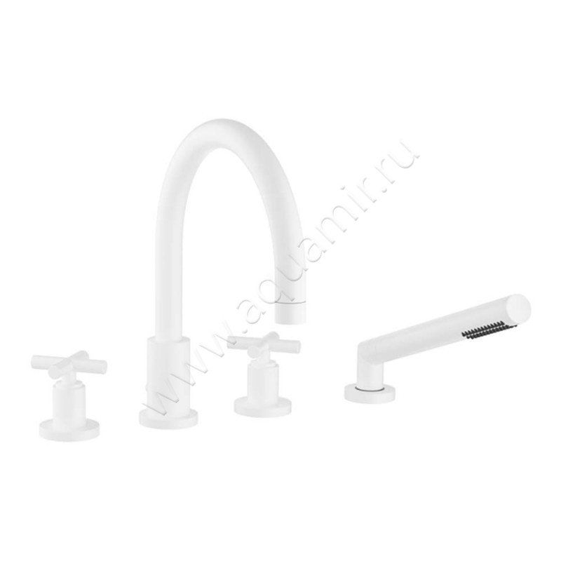 Смеситель для ванны Dornbracht TARA белый 27512892-10
