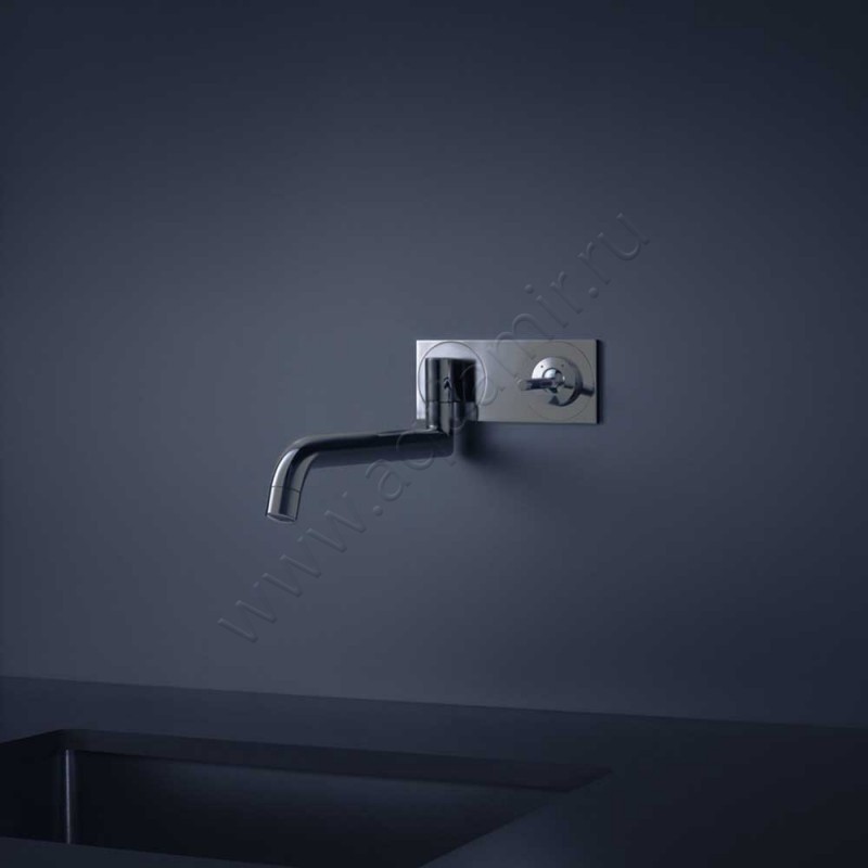 Настенный смеситель для кухни Hansgrohe Axor Uno2 с длинным изливом 38815800