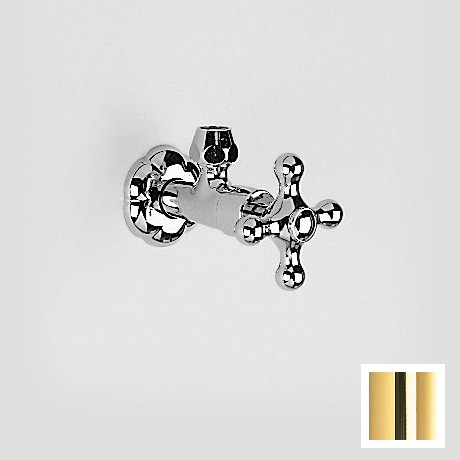 Угловой вентиль Joerger Ramses золото 611.12.100.020