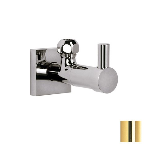 Угловой вентиль Joerger Charleston Square золото 634.12.100.020