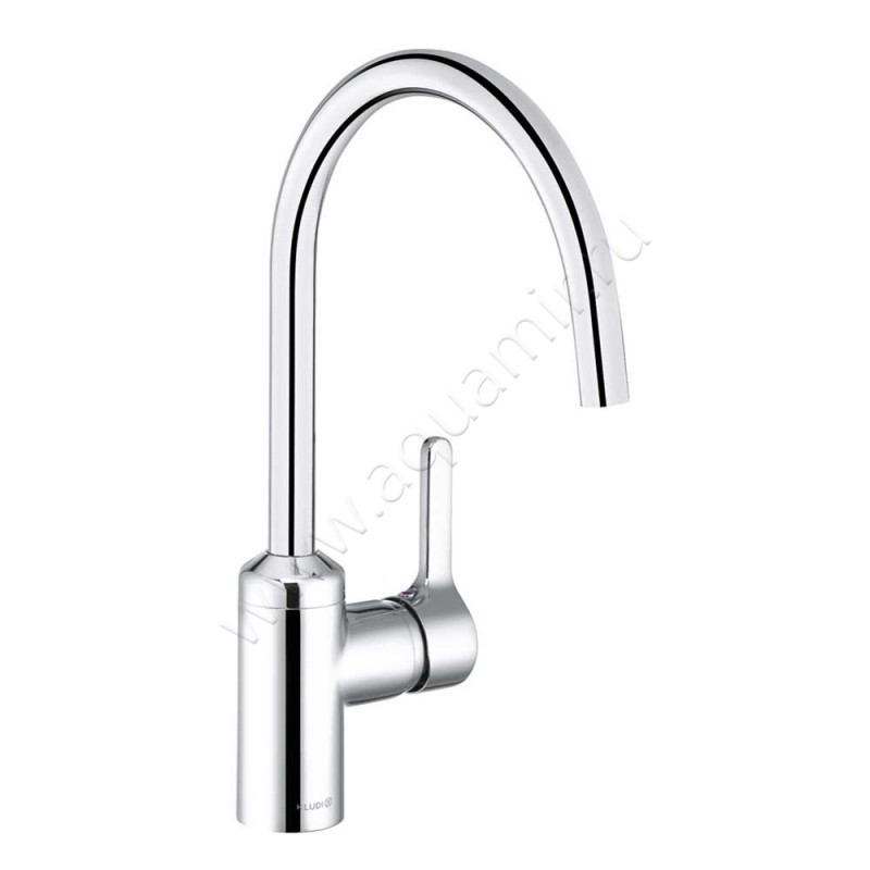 Однорычажный смеситель для кухни Kludi BINGO STAR хром 428030578