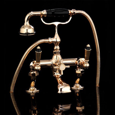 Смеситель для ванны Devon & Devon Black Diamond BLD70BOT