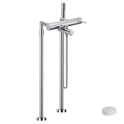 Смеситель для ванны Carlo Frattini Spillo Up F3034/4BS