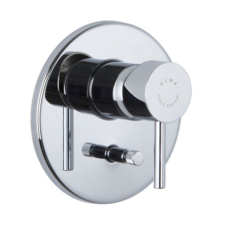 Встраиваемый смеситель для ванны Carlo Frattini Maxima хром F5309X2CR