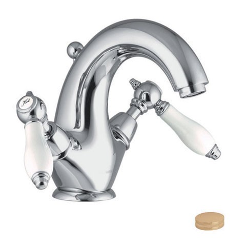 Смеситель для раковины Carlo Frattini Herend F5431OR