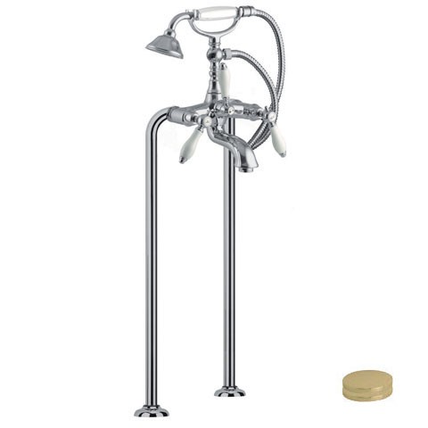 Смеситель для ванны Carlo Frattini Herend F5404/4BR