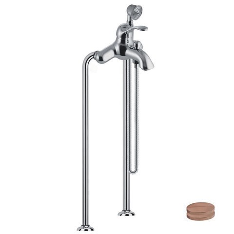 Смеситель для ванны Carlo Frattini Lamp F3304/4RA