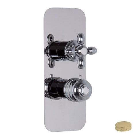 Встраиваемый смеситель для ванны с термостатом Carlo Frattini Fimatherm F5009X7BR