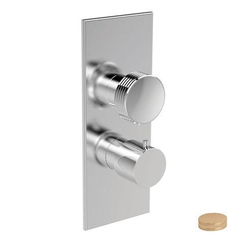 Встраиваемый смеситель для ванны с термостатом Carlo Frattini Fimatherm F5609X7HOR