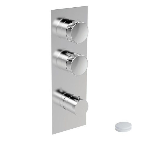 Встраиваемый смеситель для ванны с термостатом Carlo Frattini Fimatherm F5603X2HBS