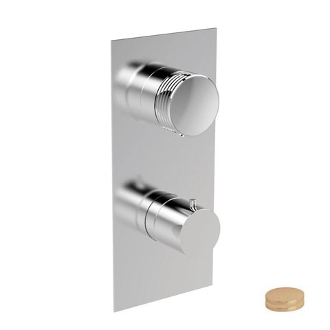 Встраиваемый смеситель для ванны с термостатом Carlo Frattini Fimatherm F5603X1HOR