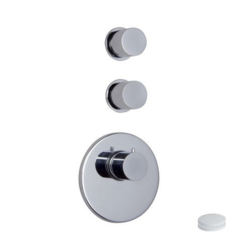 Встраиваемый смеситель для ванны с термостатом Carlo Frattini Fimatherm F3253X2BS