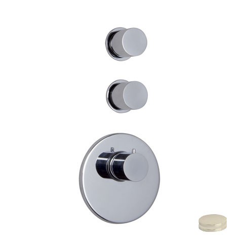 Встраиваемый смеситель для ванны с термостатом Carlo Frattini Fimatherm F3253X2SN