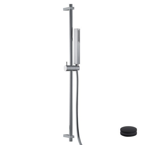 Душевой гарнитур Carlo Frattini Wellness черный матовый F2218NS