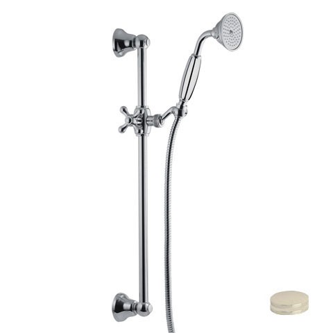 Душевой гарнитур Carlo Frattini Wellness никель F2044/2SN