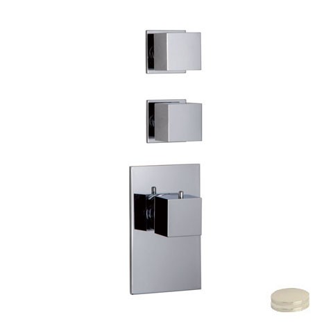 Встраиваемый смеситель для ванны с термостатом Carlo Frattini Fimatherm F3973X2SN