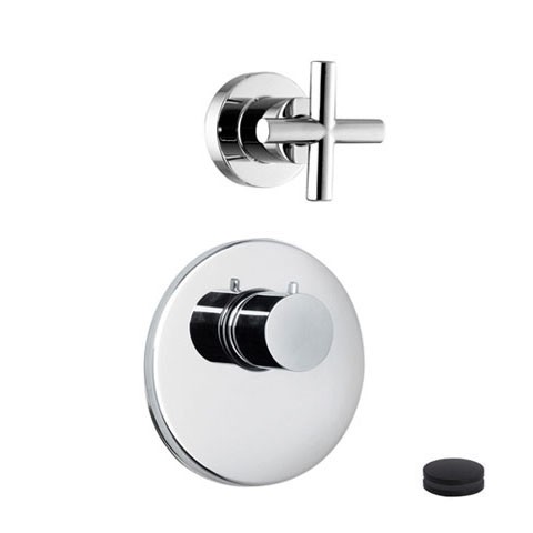 Встраиваемый смеситель для ванны с термостатом Carlo Frattini Fimatherm F5333X1NS