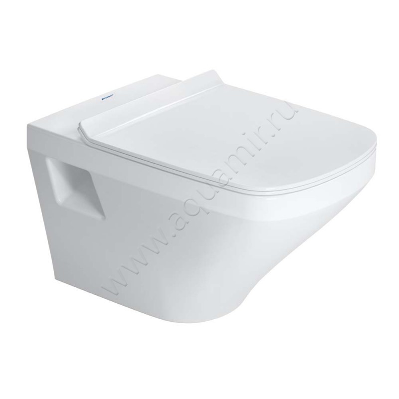Унитаз подвесной Duravit DURASTYLE 54 см, безободковый, белый, с покрытием wondergliss 25360900001
