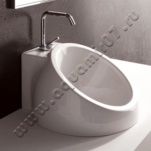 Раковина встраиваемая сверху на столешницу Scarabeo Planet 46 45 см 8103