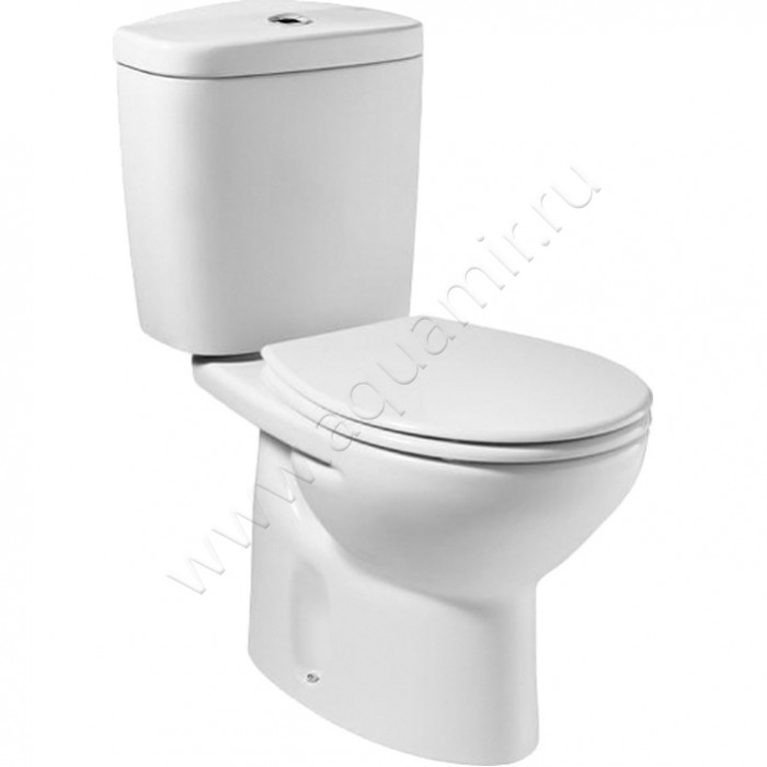 Унитаз напольный Roca VICTORIA 66,5 см, белый 7.3423.9.900.0