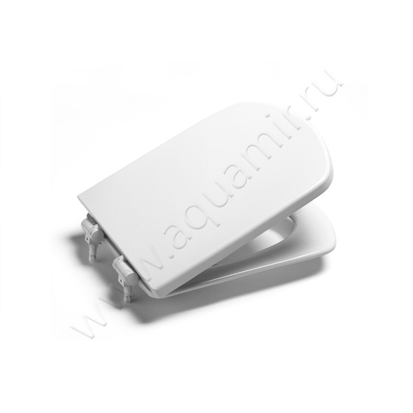 Крышка-сиденье Roca Dama Senso 43 x 35,5 см, белый глянец, микролифт 7.8015.1.200.4