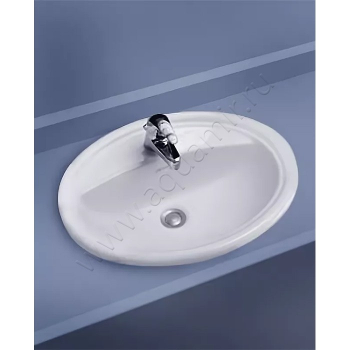 Раковина встраиваемая сверху на столешницу Roca Rodeo 52 см 7.3278.6.600.0