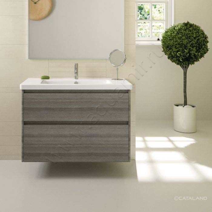 Раковина подвесная Catalano New Light 100 см, фарфор, белый глянец/bianco 1100LI00