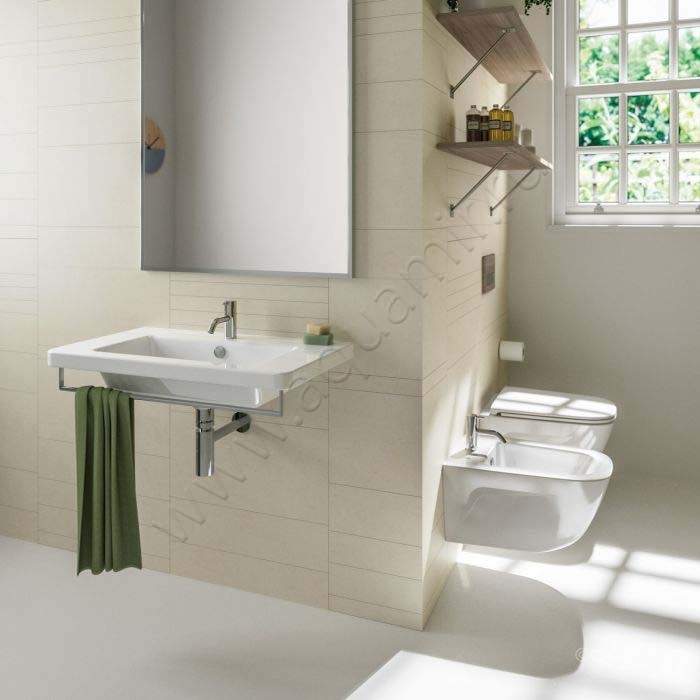 Раковина подвесная Catalano New Light 80 см, фарфор, белый глянец/bianco 180LI4800