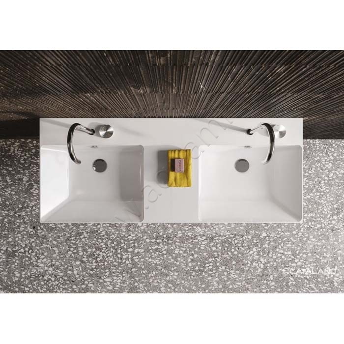 Раковина подвесная Catalano New Zero 150 см, фарфор, белый глянец/bianco 0121520001 / 1150ZEDUP00