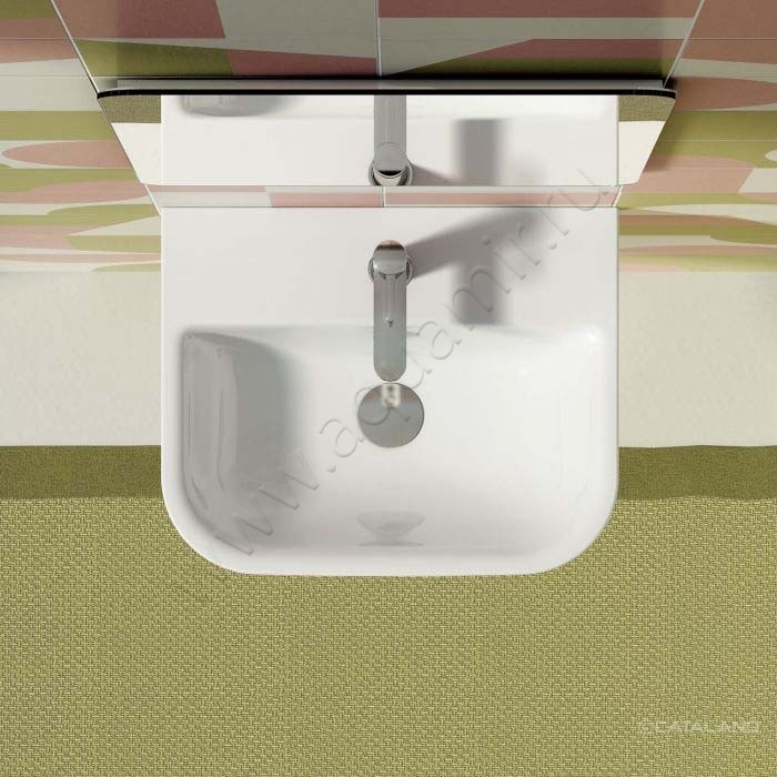 Раковина подвесная Catalano Sfera 50 см, фарфор, белый глянец/bianco 0720501001 / 150BSF00