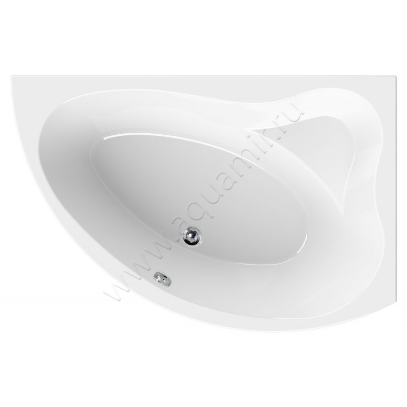 Ванна акриловая Cezares Tebe 150x100 TEBE-150-100-41-R