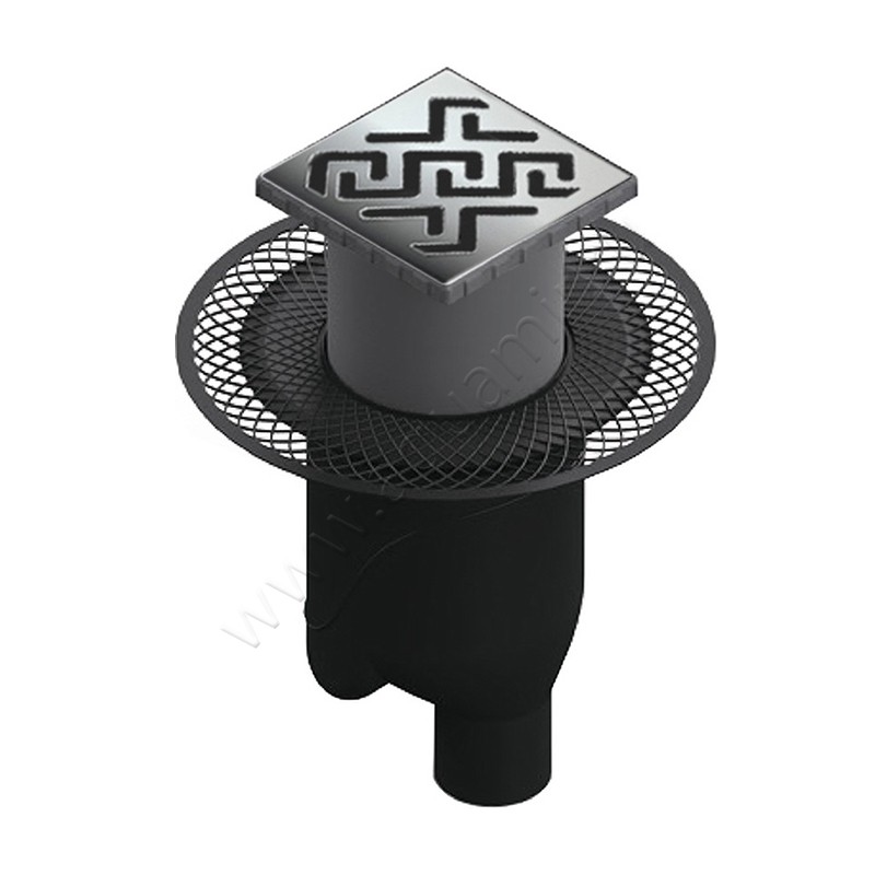 Душевой трап Berges Wasserhaus Platz Antik 09 00 60