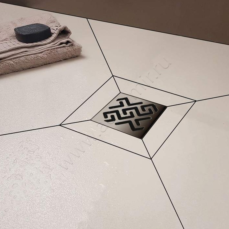 Душевой трап Berges Wasserhaus Zentrum Antik 09 03 65