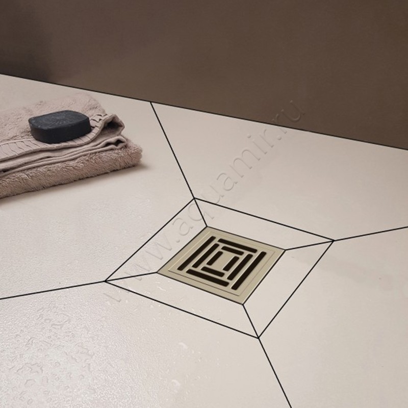 Трап душевой Berges Wasserhaus Zentrum Uno 09 04 71