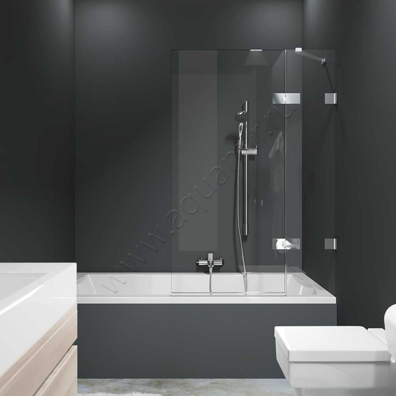 Шторка на ванну Huppe Solva pure SR2282092322