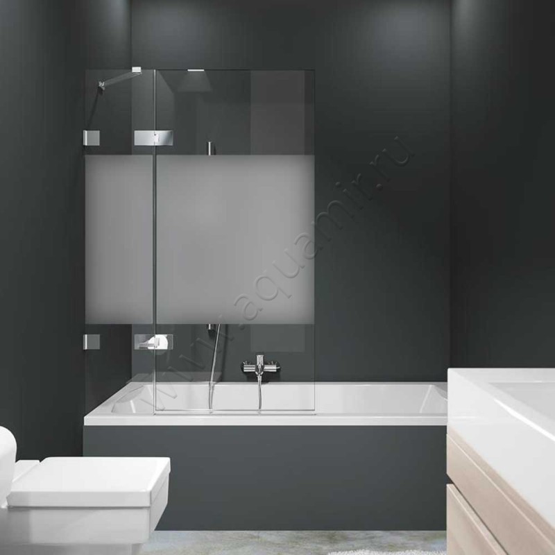 Шторка на ванну Huppe Solva pure SR2180092375