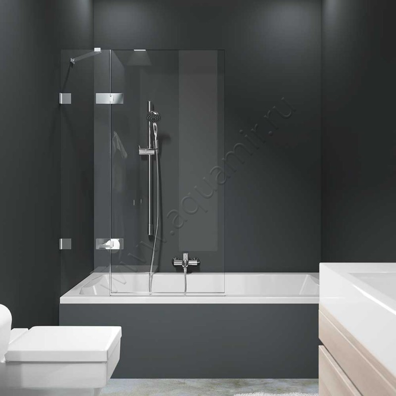 Шторка на ванну Huppe Solva pure SR2181092321