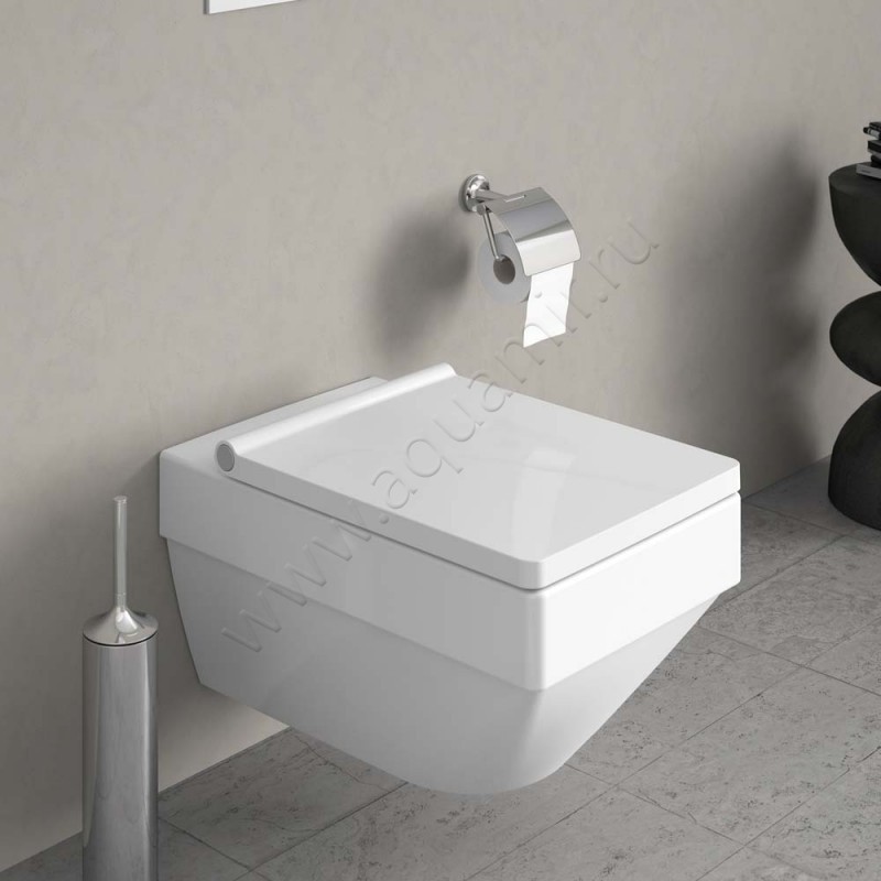 Унитаз подвесной Duravit VERO AIR 57 см, белый, с покрытием hygieneglaze 2525092000