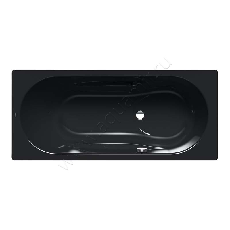 Ванна стальная Kaldewei Vaio Set 170x75, черная 233400010701