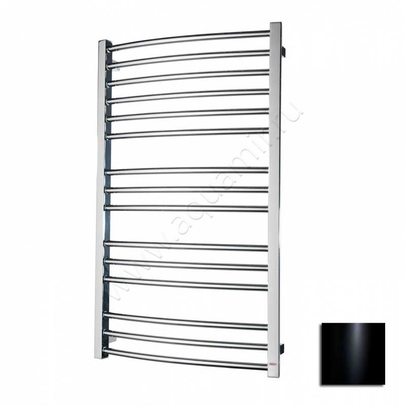 Полотенцесушитель водяной Grota CALMA черный CALMA-W5301500-BL