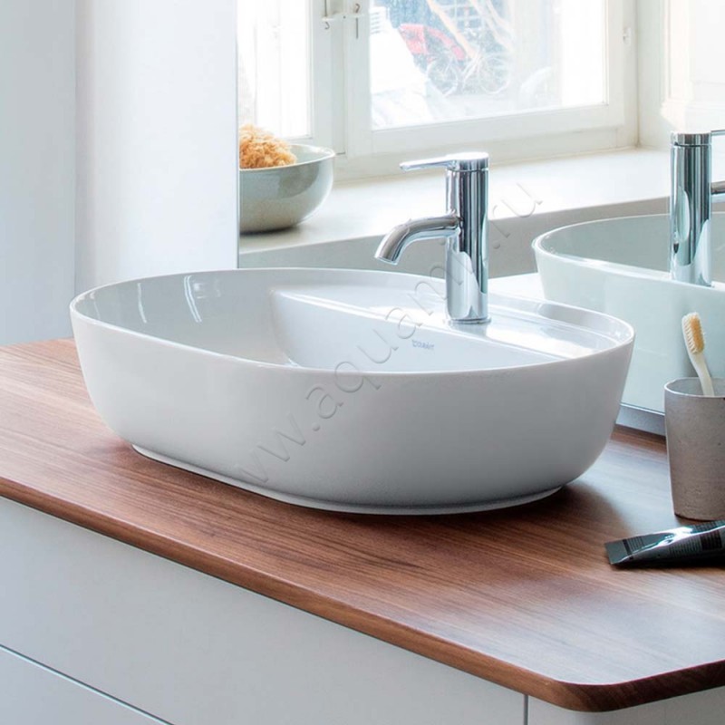 Раковина-чаша накладная с отверстием под смеситель Duravit Luv 60 см 0380602600
