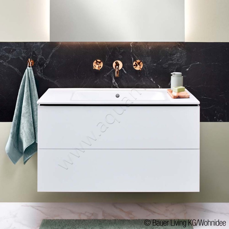 Раковина мебельная накладная без отверстий Duravit ME by Starck 123 см 23361200601