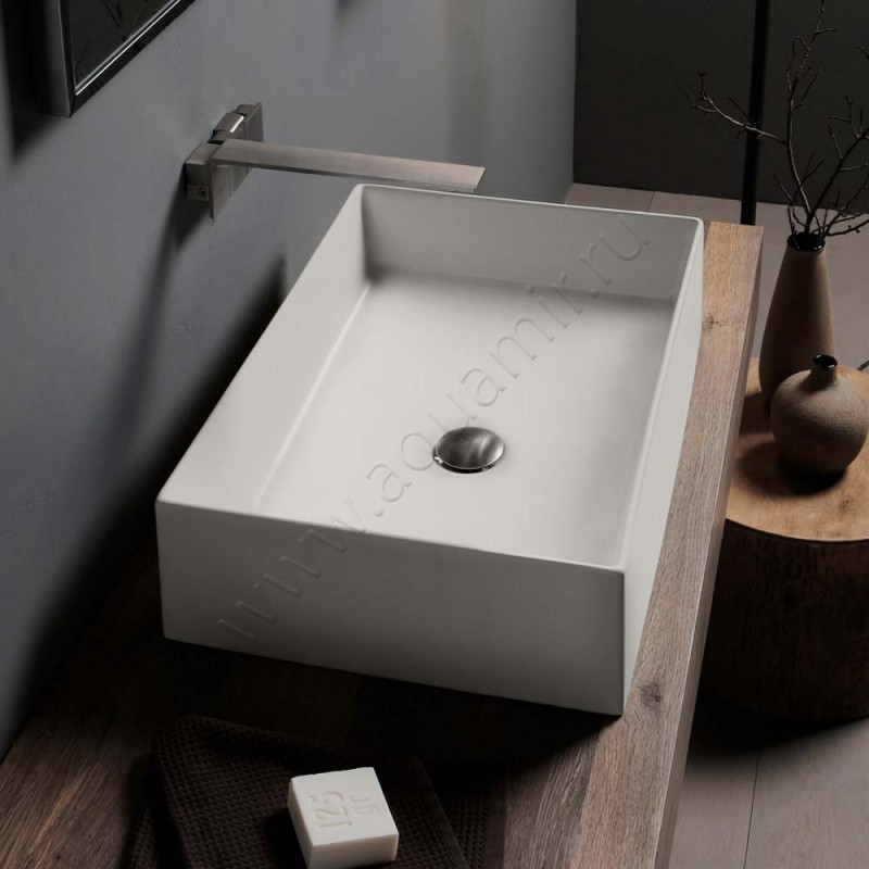 Раковина-чаша накладная Scarabeo Teorema 2.0 60 см 510141