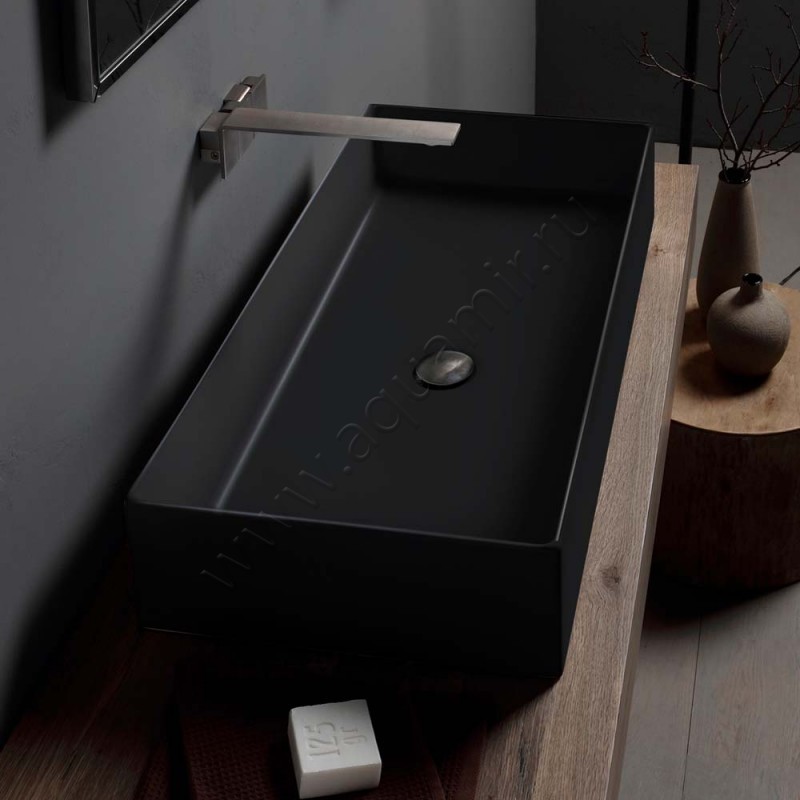 Раковина-чаша накладная Scarabeo Teorema 2.0 80 см 510249