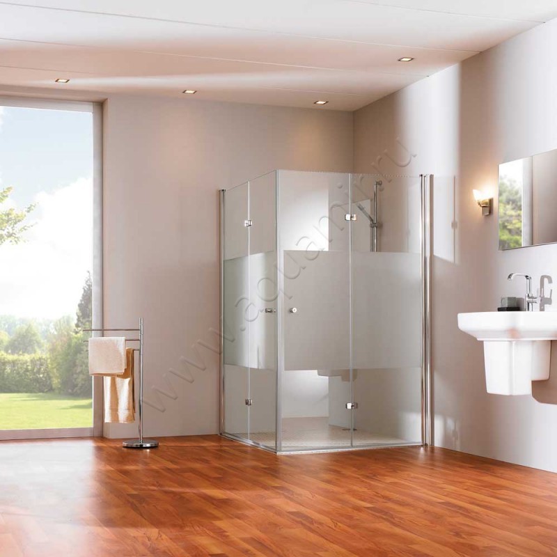 Складная душевая дверь для боковой стенки/боковой двери Huppe 501 Design pure 510952087321