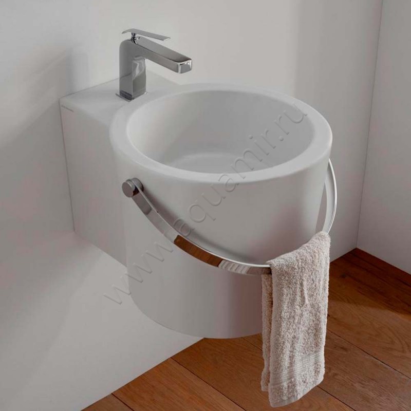 Рукомойник подвесной Scarabeo Bucket 40,5 см 880441BK