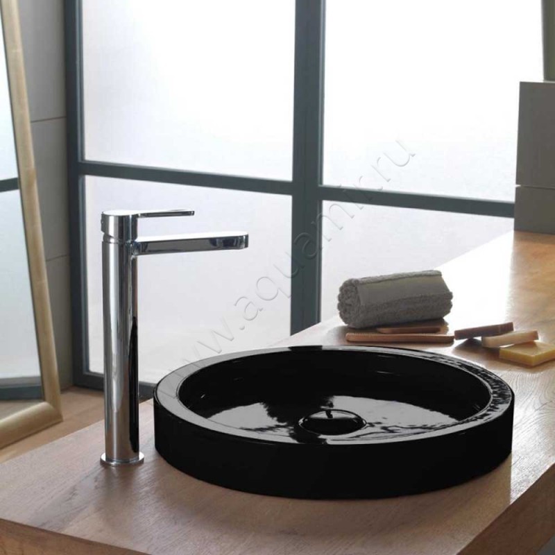 Раковина-чаша накладная Scarabeo Bucket 42 см 881035BK